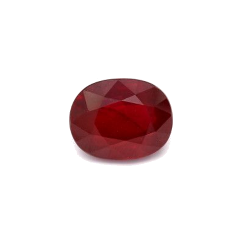 3.06 carat RED BRILLIANTSTEP cut Oval Rubinas (1)
