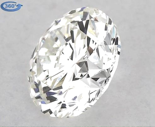 1.04 carat I-SI1 Excellent cut Natūralus Round Deimantas (1)