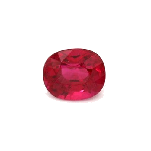1.24 carat RED BRILLIANTSTEP cut Oval Rubinas (1)