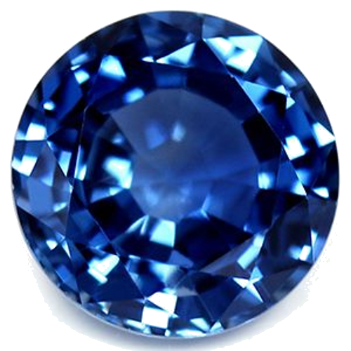 2.04 carat BLUE Round Safyras (1)