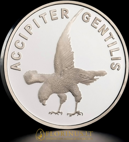 2015 North Korea, Accipiter Gentilis, 20 won silver coin (3)