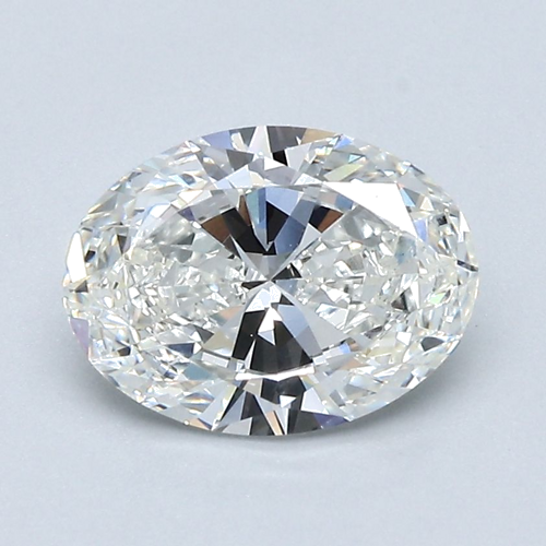 1.5 carat G-VS1 Natūralus Oval Deimantas (1)