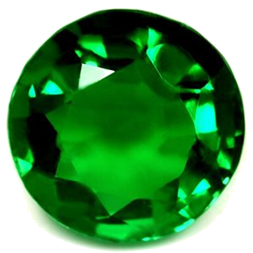 1.81 carat GREEN Round Smaragdas (1)