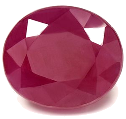 8.18 carat RED Oval Rubinas (1)