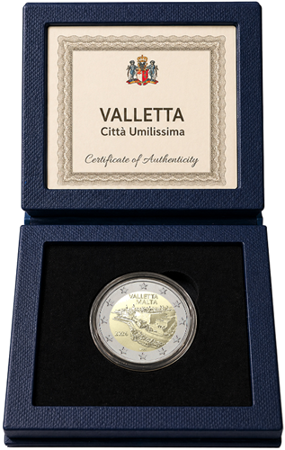 2026 Malta Defensive Fortress 2 euro Proof coin (1)