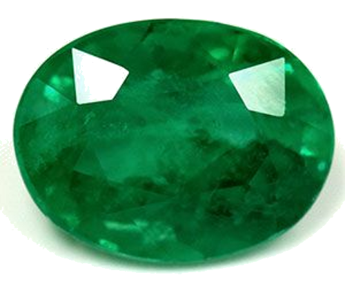 2.6 carat GREEN Oval Smaragdas (1)