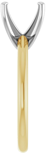 Sužadėtuvių Žiedas „Solitaire“ 585 Baltojo Ir Geltonojo Aukso Square 7mm (4)