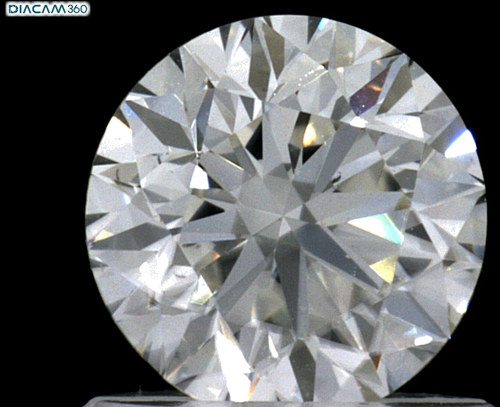 0.9 carat I-VS2 Very Good cut Natūralus Round Deimantas (1)