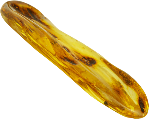 9,65 g Amber nugget with inclusions (2)