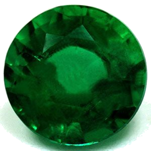 1.96 carat GREEN Round Smaragdas (1)