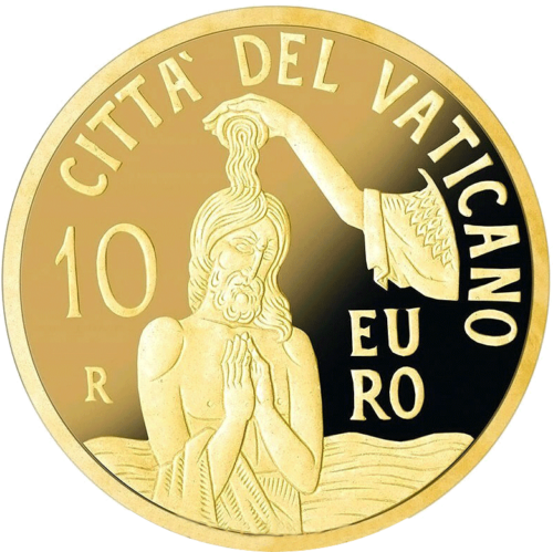 3 g Baptism 2018 Vatican 10 euro gold coin (2)