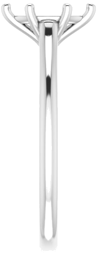 Sužadėtuvių Žiedas „Solitaire“ 585 Baltojo Aukso Marquise 8mm x 4mm (4)