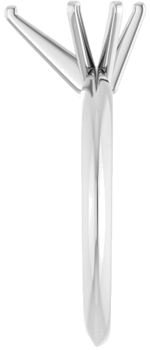 Sužadėtuvių Žiedas „Lightweight Solitaire“ 585 Baltojo Aukso Pear Shape 9mm x 5.5mm (4)