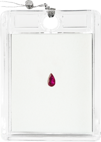 Рубин 0,19 ct. H.F (1)