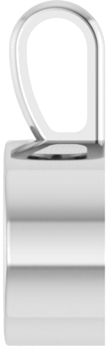 Pakabukas „Bezel-Set Solitaire“ 925 Sidabro Round 8mm (3)