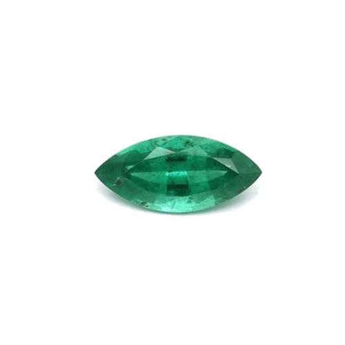 0.9 carat GREEN BRILLIANTSTEP cut Marquise Smaragdas (1)