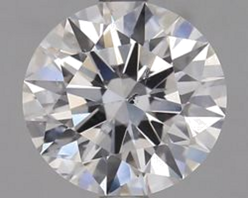 2.01 carat D-SI2 GD cut Natūralus Round Deimantas (1)