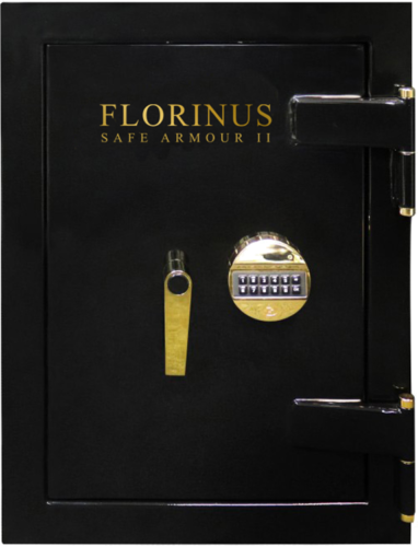 II Saugumo klasės seifas „CLE II 68E White/Black Gold“ (290 kg) (2)
