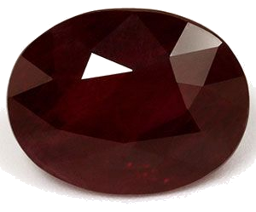 7.06 carat RED Oval Rubinas (1)
