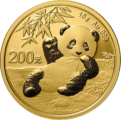 15 g Panda 2020 China 200 yuan Gold coin (1)