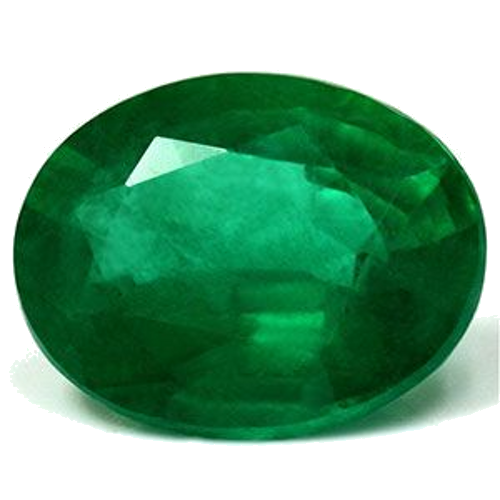 3.01 carat GREEN Oval Smaragdas (1)