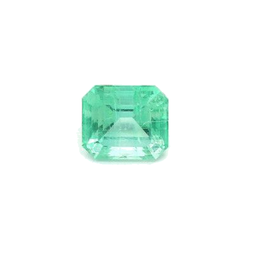 1.71 carat GREEN STEP cut Octagonal Smaragdas (1)