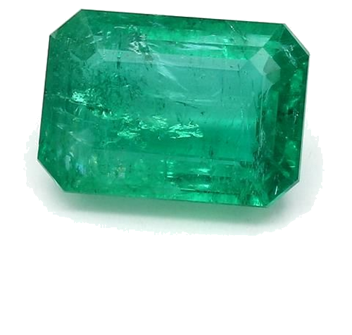 7.57 carat GREEN STEP cut Octagonal Smaragdas (1)