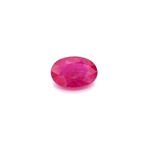 0.93 carat RED BRILLIANTSTEP cut Oval Rubinas (1)