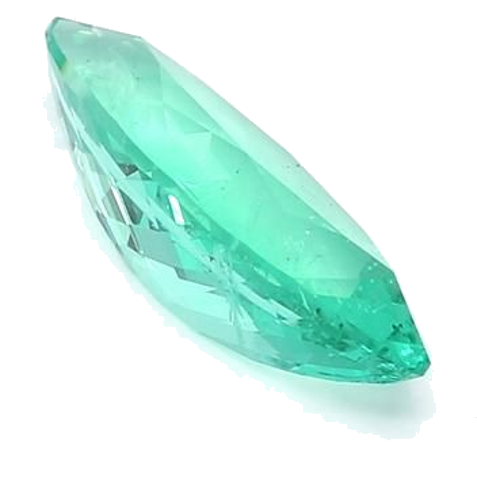 2.29 carat GREEN BRILLIANTFANCY cut Marquise Smaragdas (1)