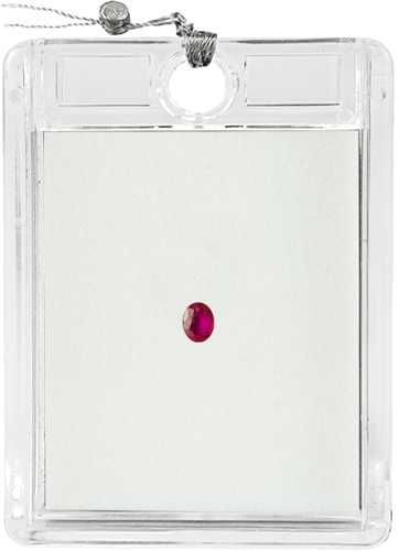 0,16 ct. Rubinas Ovalus F.H. (1)