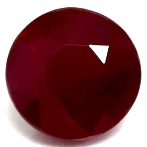 1.21 carat RED Round Rubinas (1)