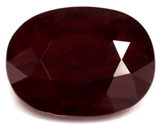 5.02 carat RED Oval Rubinas (1)