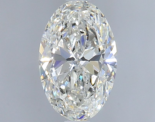 1.0 carat H-SI2 Natūralus Oval Deimantas (1)