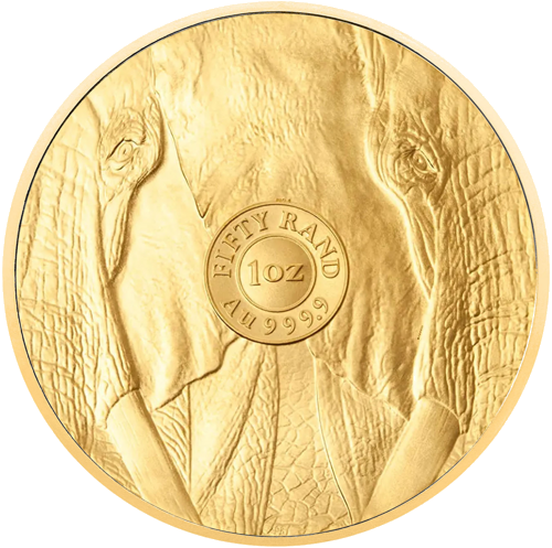 1 oz Elephant (Big Five) 2025 South Africa Gold Coin (2)