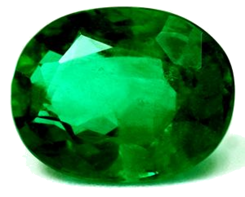 2.54 carat GREEN Oval Smaragdas (1)