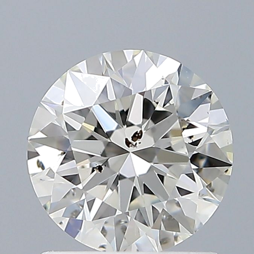1.01 carat I-SI2 Excellent cut Natūralus Round Deimantas (1)