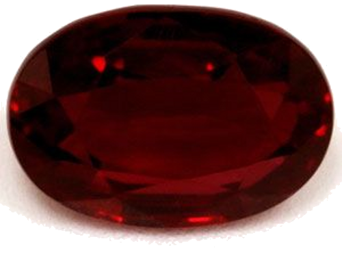 1.14 carat RED Oval Rubinas (1)