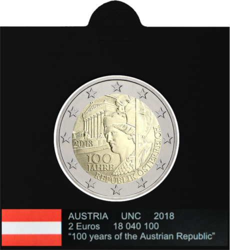 Flags - stickers for all commemorative 2 euro coins in holders 2004 - 2024 (7)