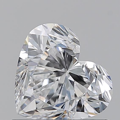 0.9 carat D-VS1 Natūralus Heart Deimantas (1)