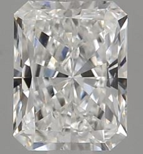 0.51 carat G-SI1 Natūralus Radiant Deimantas (1)