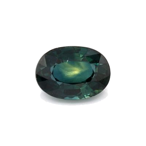 1.08 carat GREEN BRILLIANTSTEP cut Oval Safyras (1)