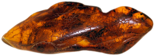 5,30 g Amber Nugget with spider inclusion (3)