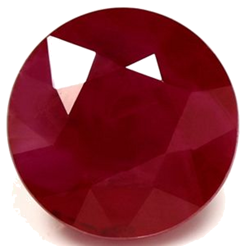2.4 carat RED Round Rubinas (1)