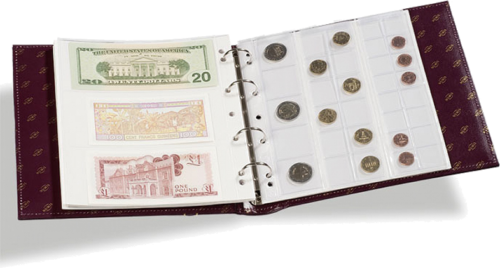 Roku darbs, ādas albums NUMIS classic (3)