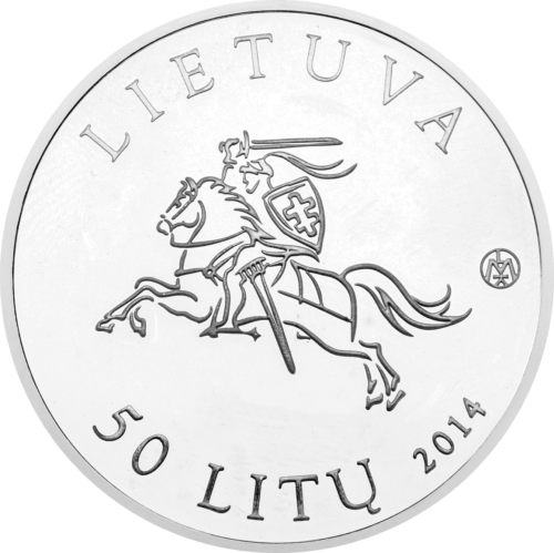 2014 Baltic Way Lithuania 50 litas silver coin (2)