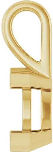 Pakabukas „Half-Bezel Solitaire“ 585 Geltonojo Aukso Marquise 9mm x 4.5mm (3)