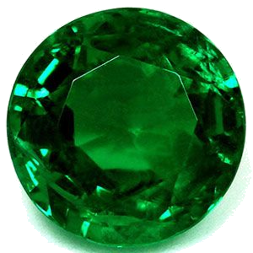 2.2 carat GREEN Round Smaragdas (1)