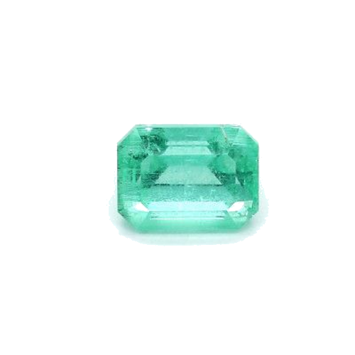 2.71 carat GREEN STEP cut Octagonal Smaragdas (1)