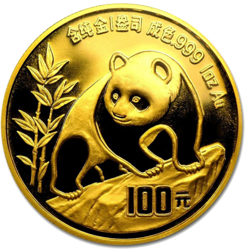 1 oz Panda 1990 China 100 Yuan Gold coin (1)