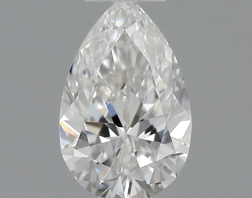 0.23 carat E-VVS2 Natūralus Pear Deimantas (1)